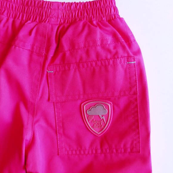 Deux Par Deux Pink Rain Lined Splash Pants size 18 Months - Picture 6 of 16